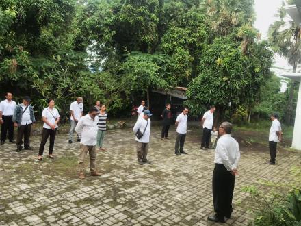 Apel Pagi Bersama Perangkat Desa dan Karyawan Karyawati Bumdesa Jagaraga