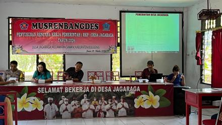 Musrembangdes RKP Desa Jagaraga Tahun 2026